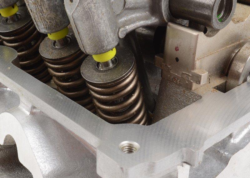 Zylinderkopf mit Ventiltrieb