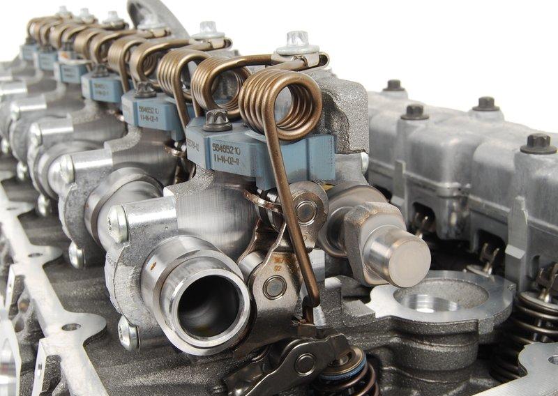 Zylinderkopf mit Ventiltrieb