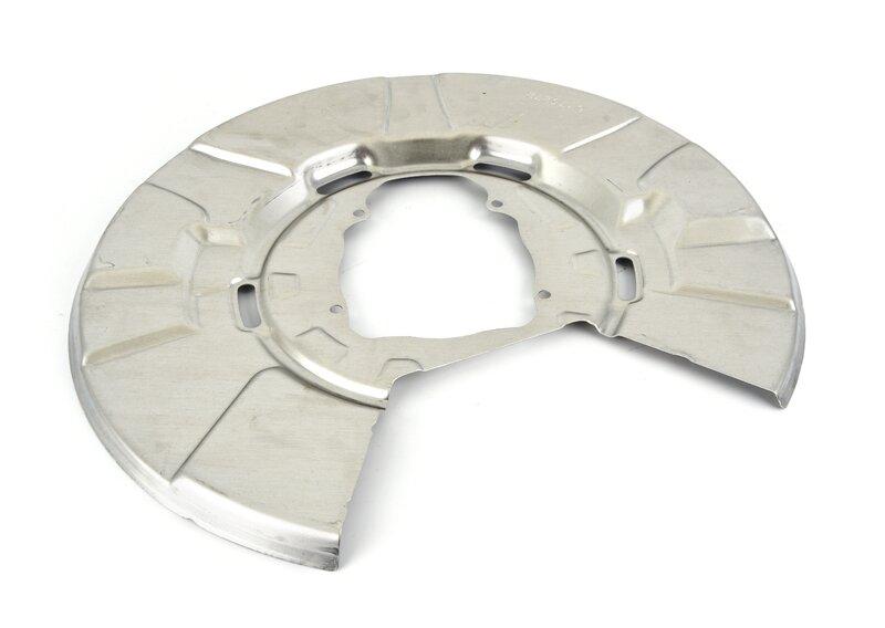 F01 защитный кожух тормозного диска правый