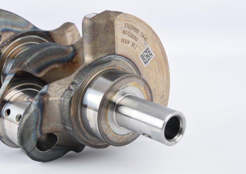 Коленчатый вал без вкладышей подшипников N63