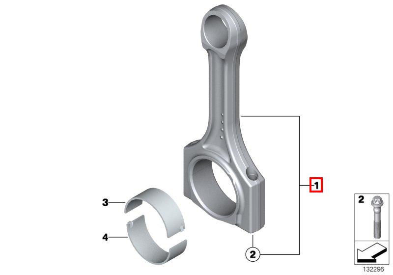 комплект шатунов