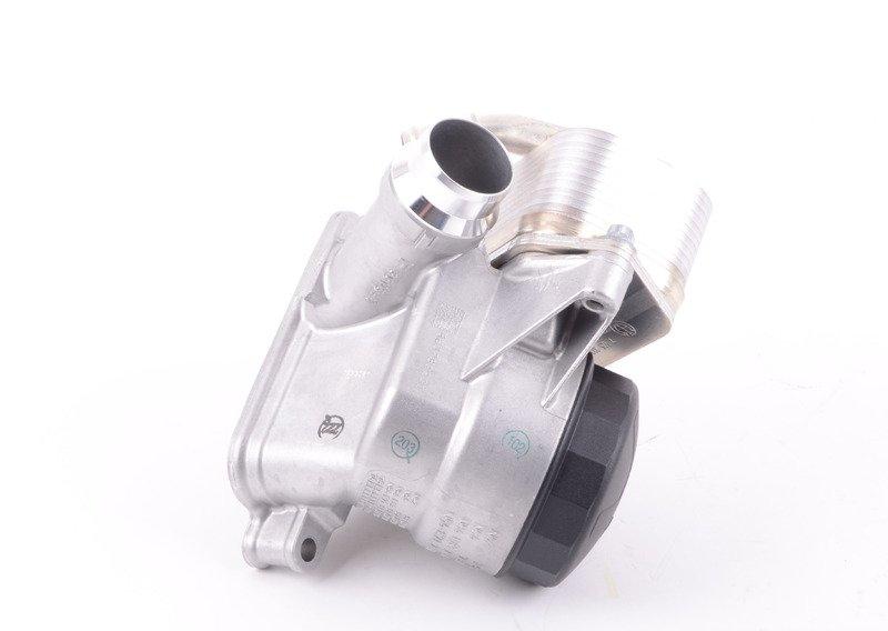 Корпус масляного фильтра с теплообенником