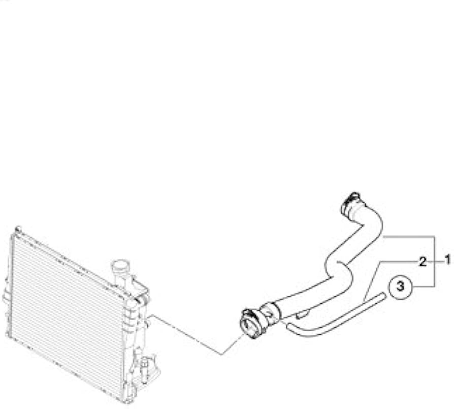 E39 дизель водяной шланг