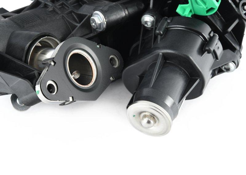 N57 впускной коллектор AGR