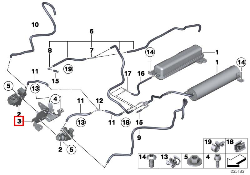 кронштейн к клапанам 350