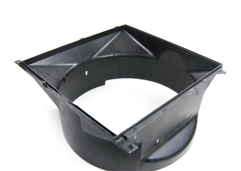 Кожух вентилятора с заслонками