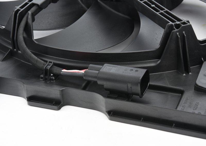 Кожух вентилятора с вентилятором