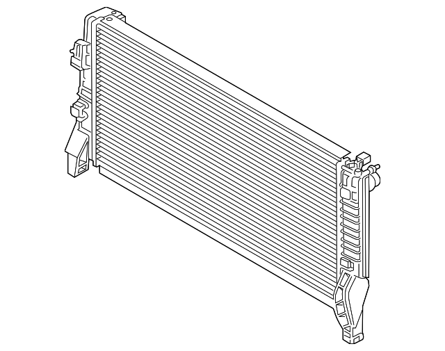 F48/F39/F56 Радиатор охлаждающей жидкости