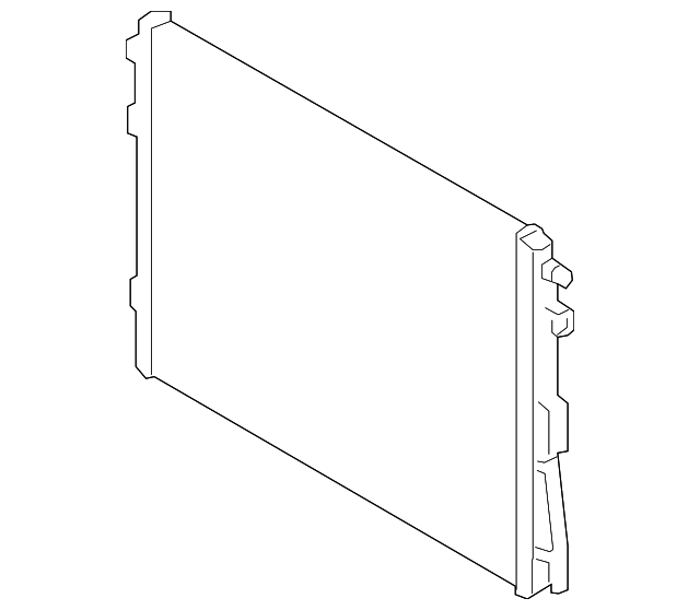 G20 320D-330 радиатор ож пер