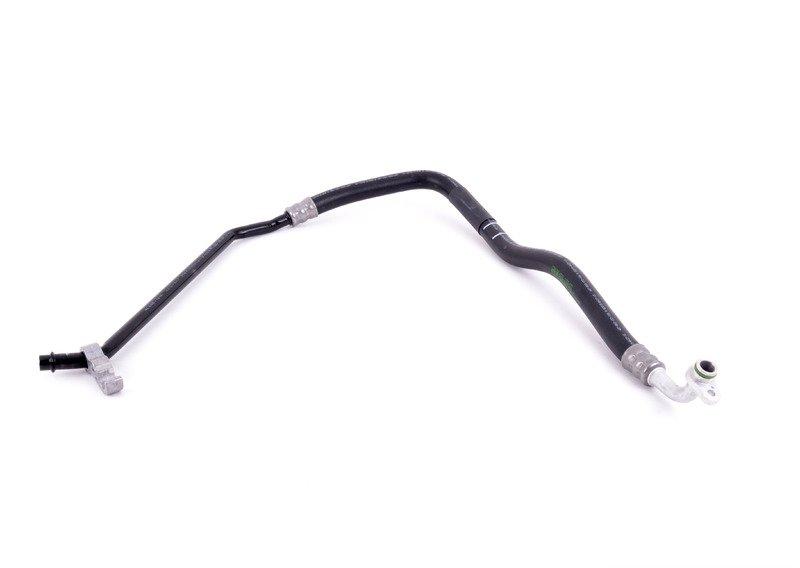 Отводящ.трубопр.радиат.охл.масла в двиг