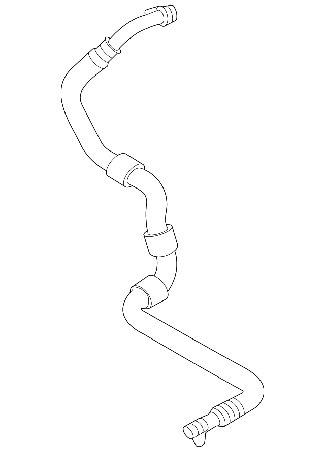 Подводящ.трубопр.радиат.охл.масла в двиг