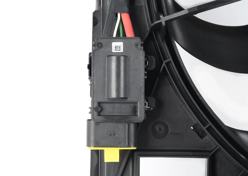 Кожух вентилятора с вентилятором