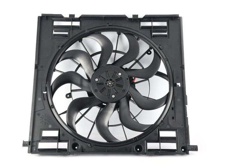 Кожух вентилятора с вентилятором