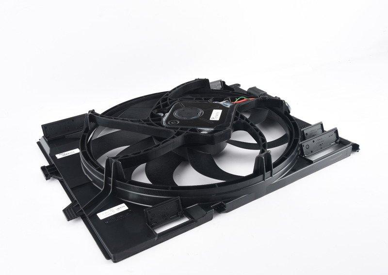 Кожух вентилятора с вентилятором