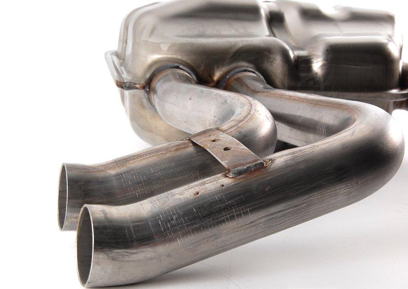 Задний глушитель Л с выхлопной трубой