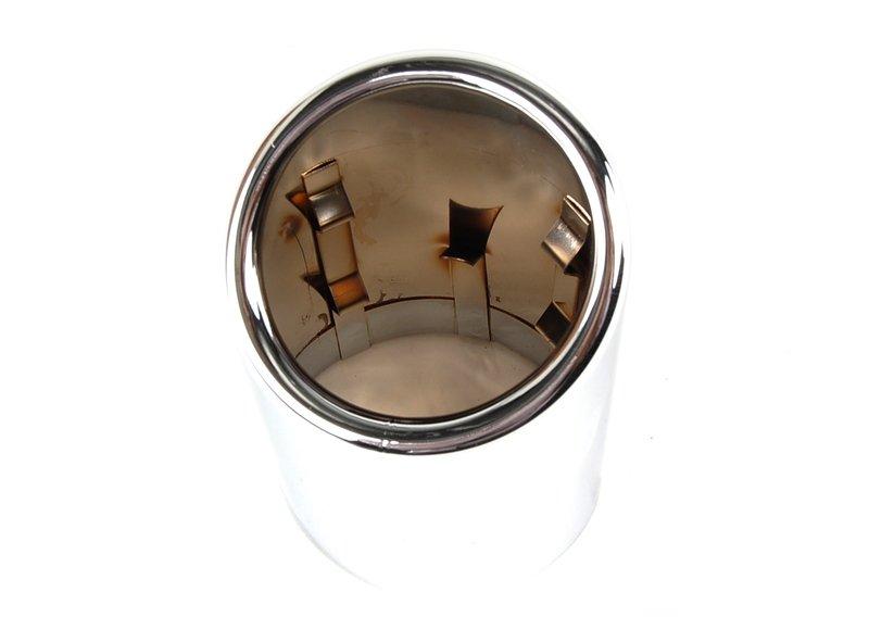 Насадка на выпуск.трубу, хром