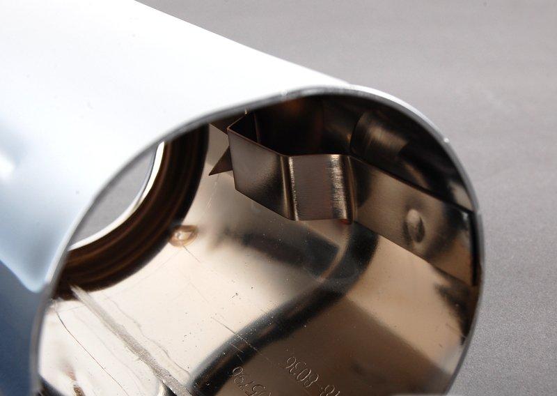 Насадка на выпуск.трубу, хром