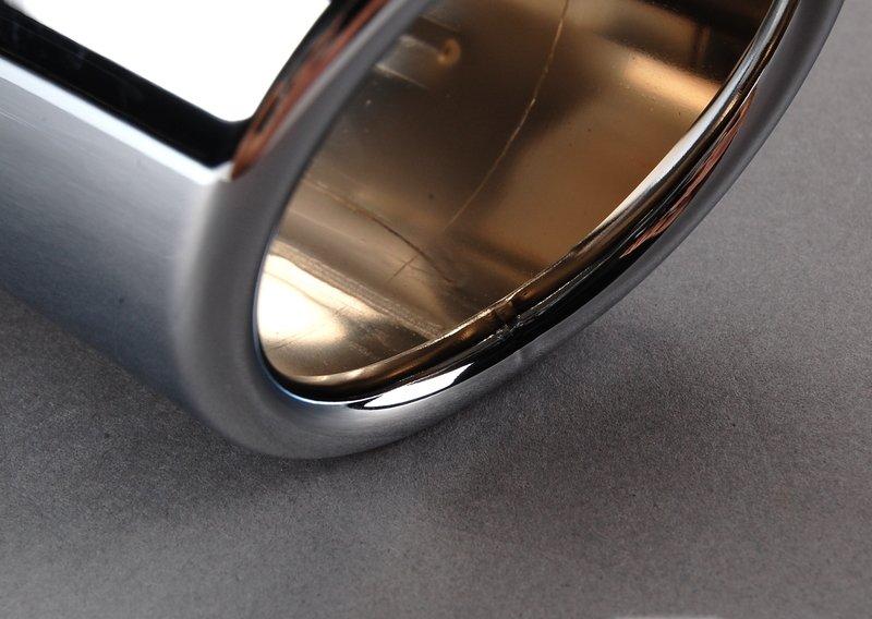 Насадка на выпуск.трубу, хром