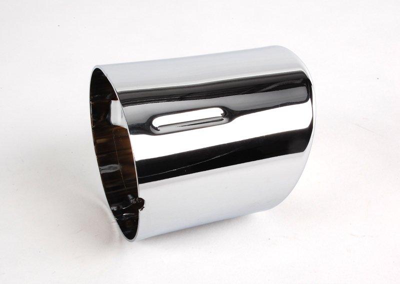 Насадка на выпуск.трубу, хром