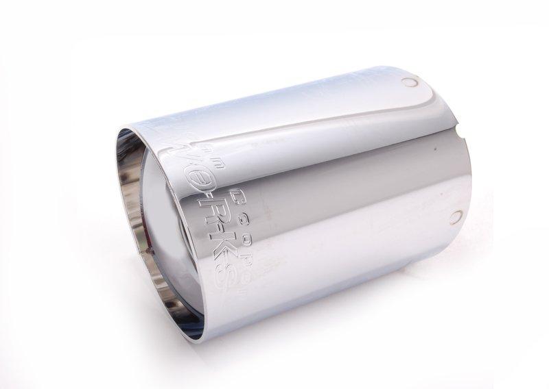 Насадка на выпуск.трубу, хром