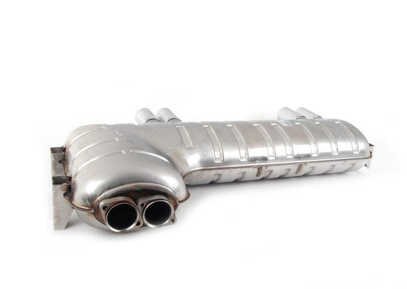 Задний дополнительный глушитель