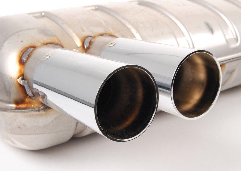 Задний дополнительный глушитель