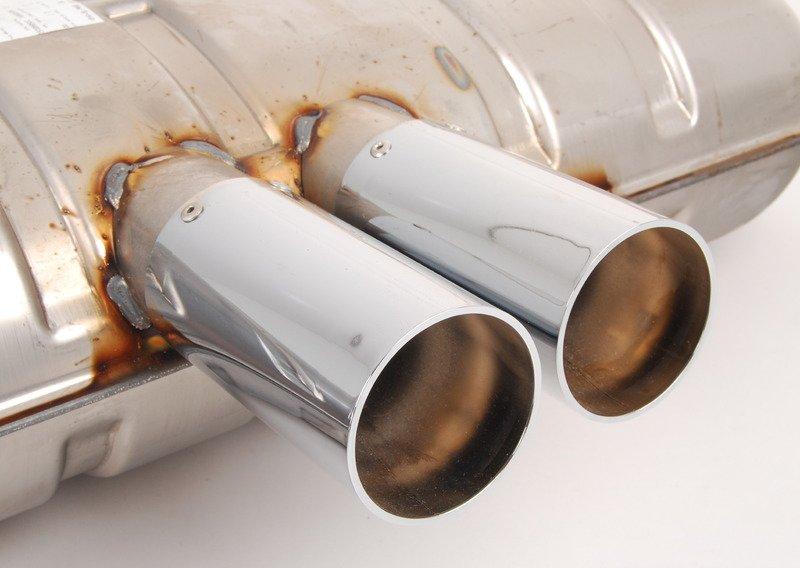 Задний дополнительный глушитель