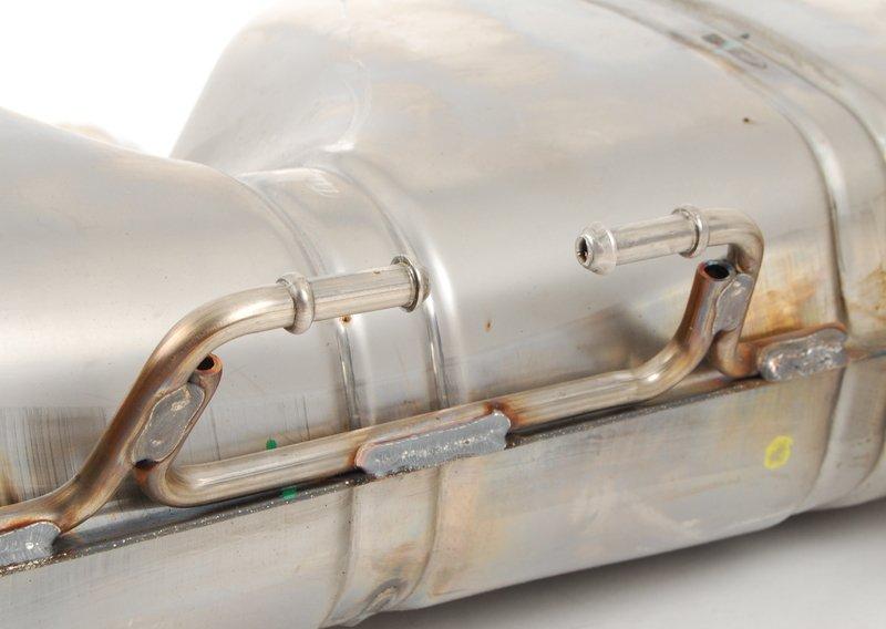 Задний дополнительный глушитель