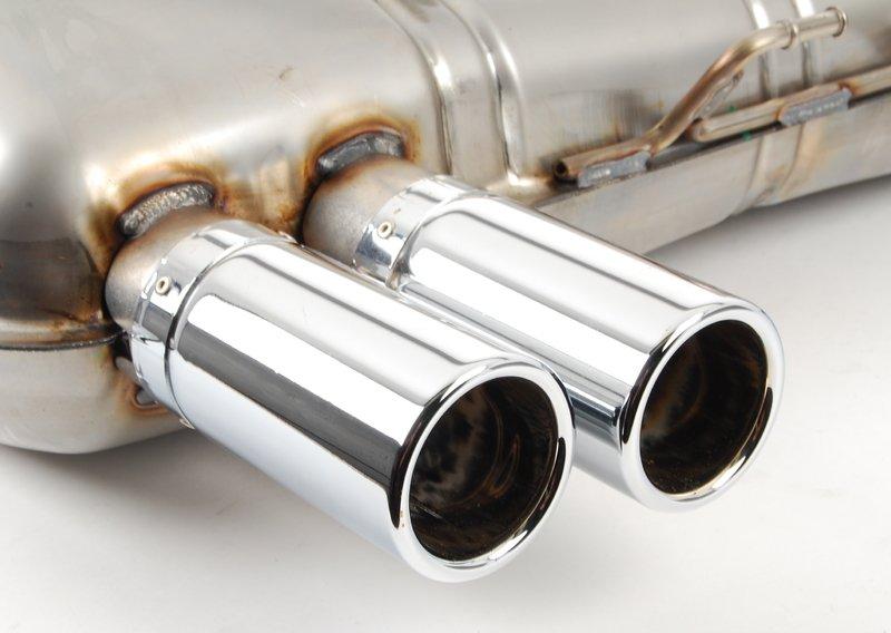 Задний дополнительный глушитель