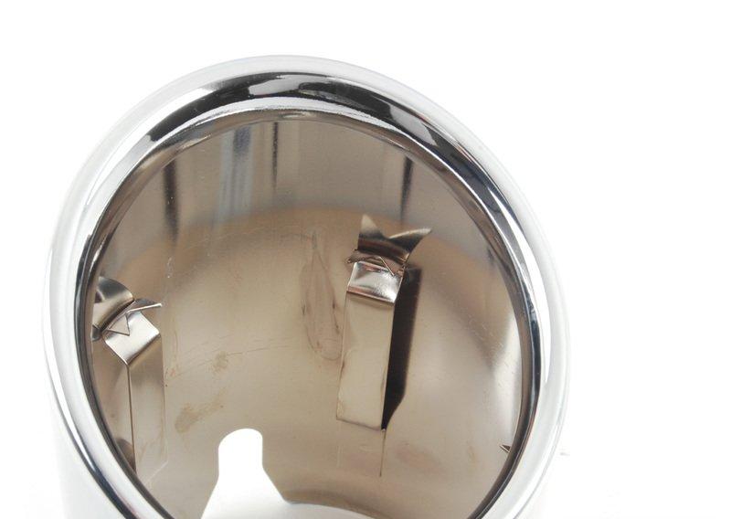 Насадка на выпуск.трубу, хром