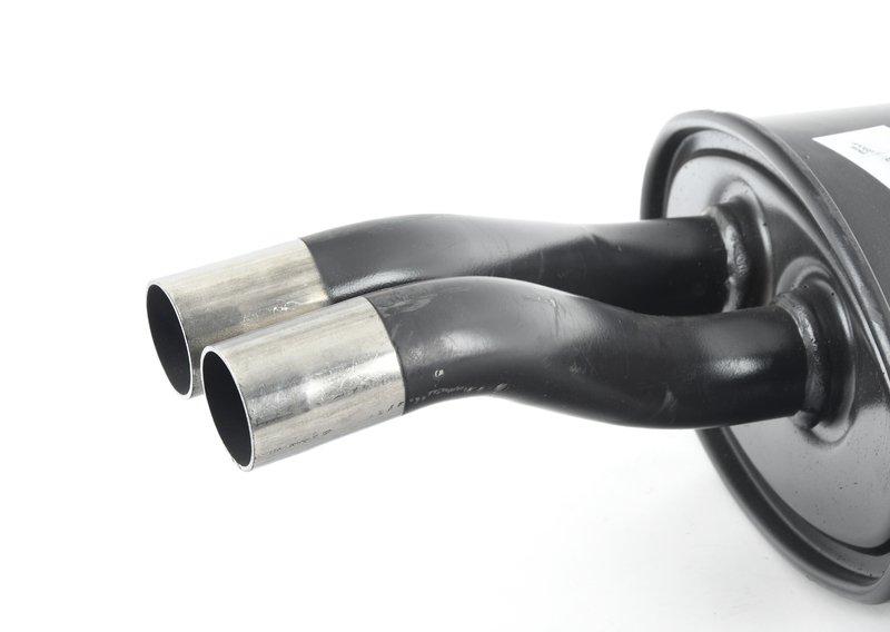 Задний дополнительный глушитель