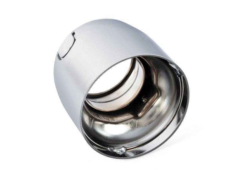 Насадка на выпуск.трубу, хром
