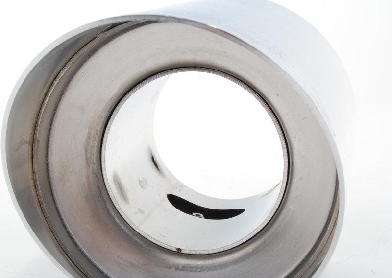 Насадка на выпуск.трубу, хром