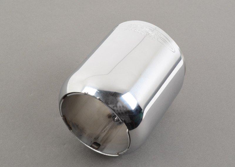 Насадка на выпуск.трубу, хром