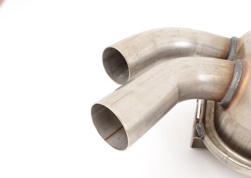 Дополнительный глушитель Зд с заслонкой