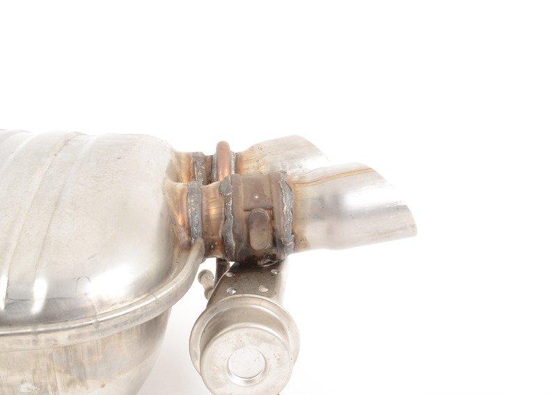 Дополнительный глушитель Зд с заслонкой