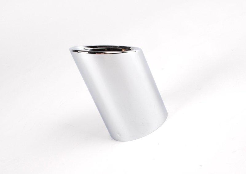 Насадка на выпуск.трубу, хром