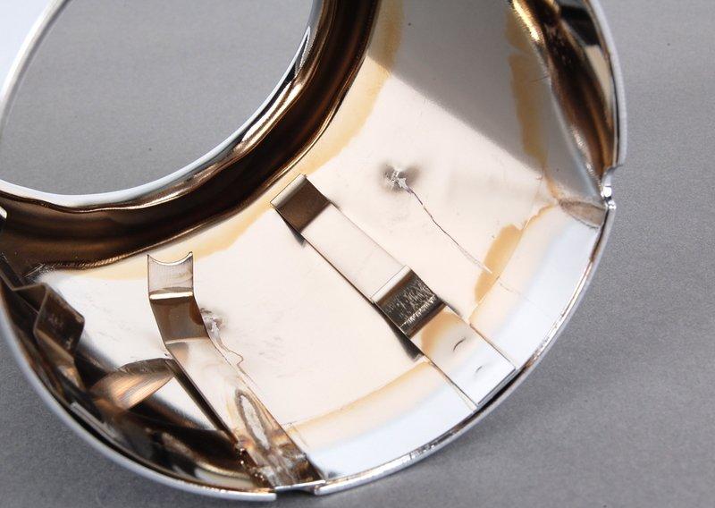 Насадка на выпуск.трубу, хром