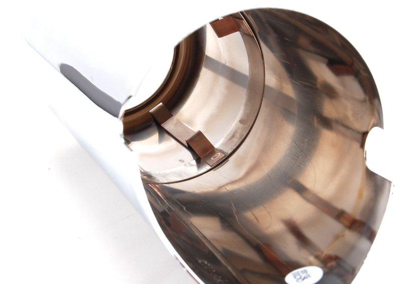 Насадка на выпуск.трубу, хром