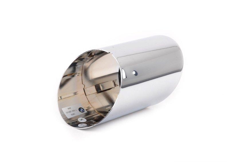 Насадка на выпуск.трубу, хром