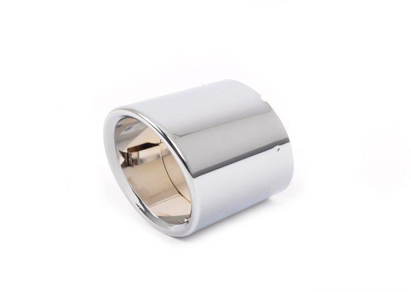 Насадка на выпуск.трубу, хром