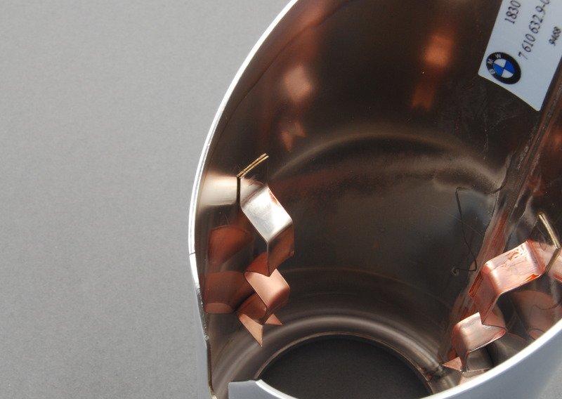 Насадка на выпуск.трубу Alu-look