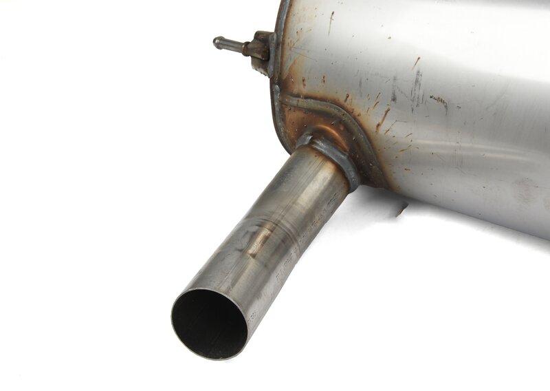 Задний дополнительный глушитель