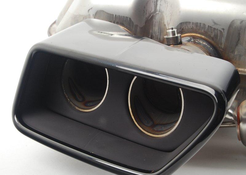 Задний глушитель Л с заслонкой