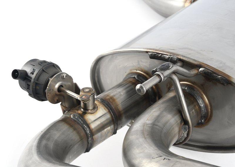 Дополнительный глушитель Зд с заслонкой