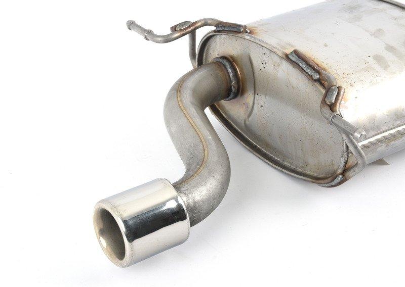 Задний дополнительный глушитель