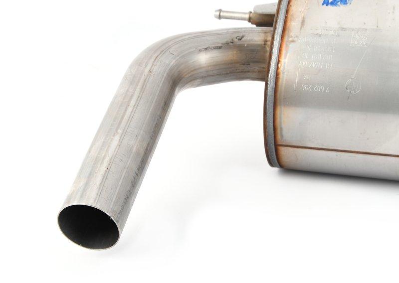 Дополнительный глушитель Зд с заслонкой