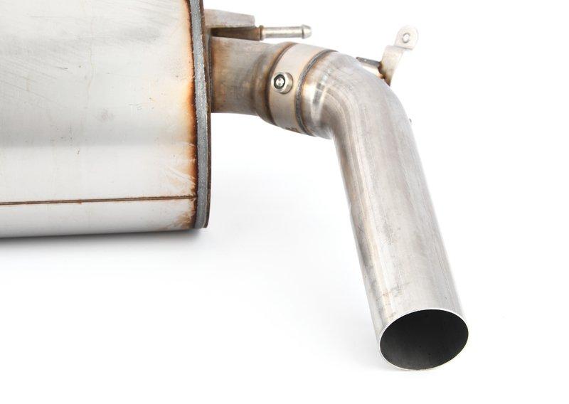 Дополнительный глушитель Зд с заслонкой