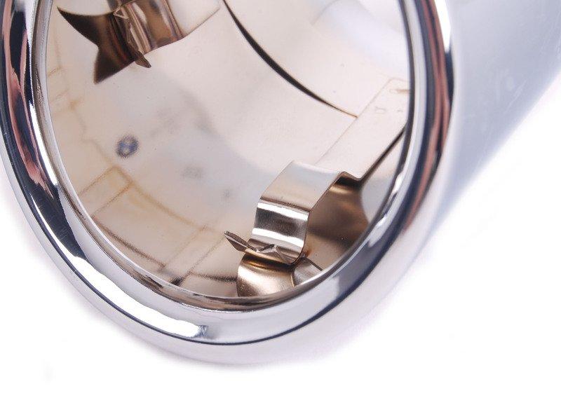 Насадка на выпуск.трубу. хром