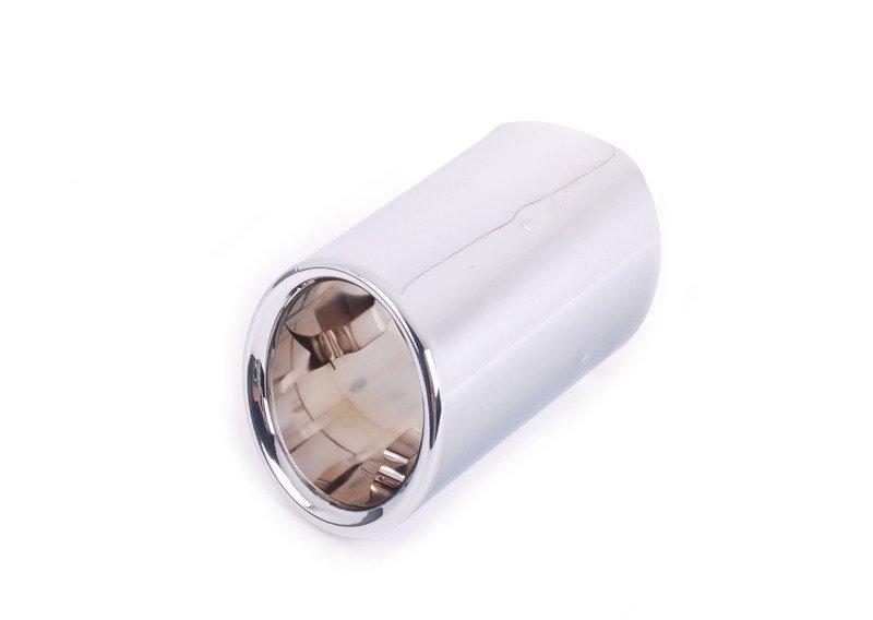 Насадка на выпуск.трубу. хром